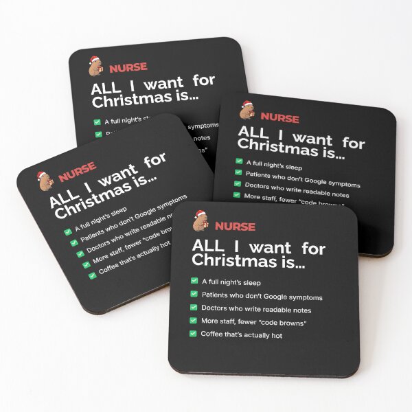 Item preview, All I want for Christmas is… Nurse Manager edition. designed and sold by mytoxictraitis.