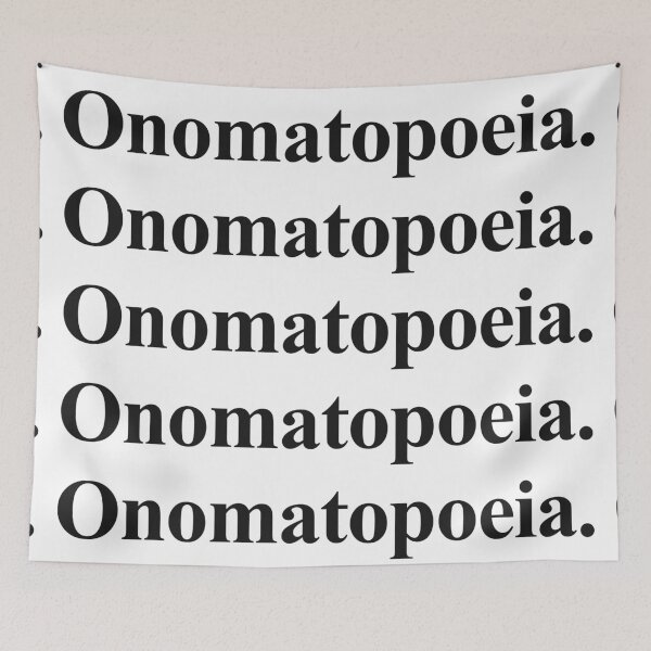 Item preview, ONOMATOPOEIA designed and sold by oddwonders.