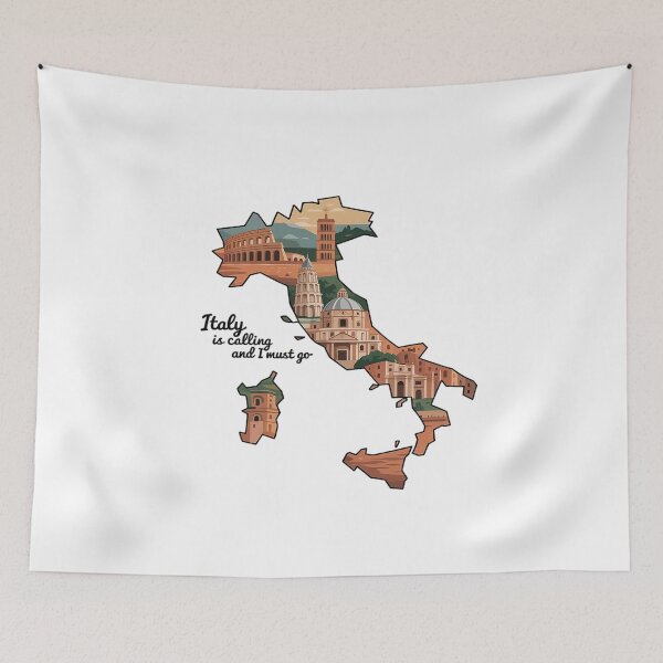 Item preview, Italy Is Calling And I Must Go Italy Vacation Travel designed and sold by HeinzanoWeno.
