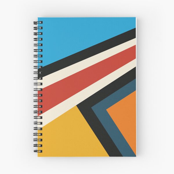 Artikelvorschau, Zeitloser Chic, Retro-Vintage-Design, Orange-Blau entworfen und verkauft von Petra Lang.
