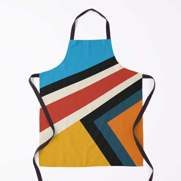 Item preview, Timeless Chic Retro Vintage Design Orange Blue designed and sold by Petra Lang.