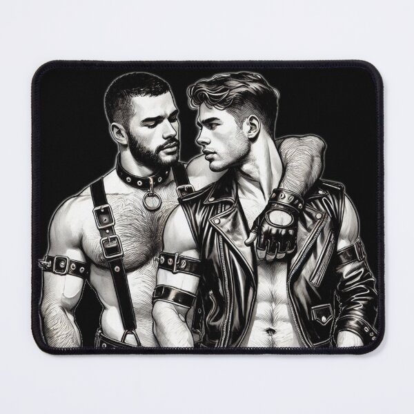 Item preview, Gay Leather Bar Pride "Mine" San Francisco Pride Graphic Design designed and sold by ItsAKinkThing.