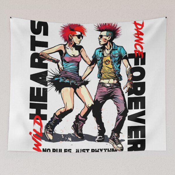 Item preview, Wild HEARTS - Dance FOREVER - No rules, just rhythm designed and sold by Concept-Hub.