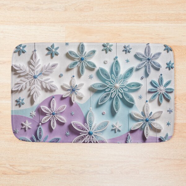 Item preview, Round dance of snowflakes,quilling style. designed and sold by elegantpaterns.