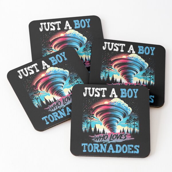 Item preview, Just A Boy Who Loves Tornadoes Tornado Lover Design designed and sold by designerDop.