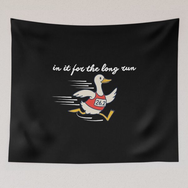 Item preview, Marathon Goose Runner Cute Motivational Design designed and sold by MotivaChic.