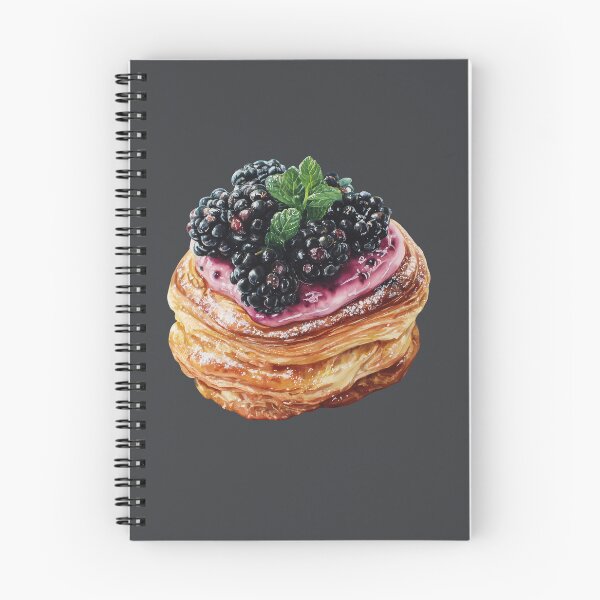 Item preview, Flaky Blackberry Danish designed and sold by Bluepineart.