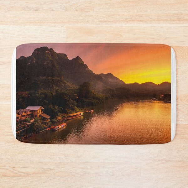 Item preview, Nong Khiaw Sunset designed and sold by Geoff Shoults.