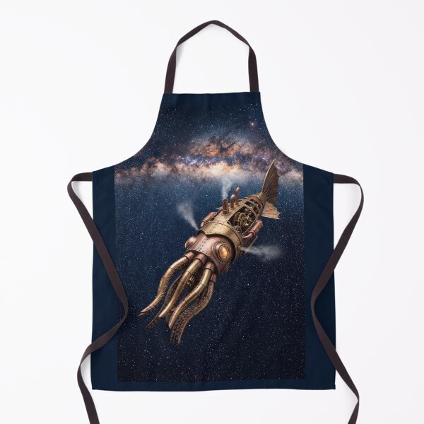 Item preview, Steampunk Squid Spaceship designed and sold by Tridentulus.
