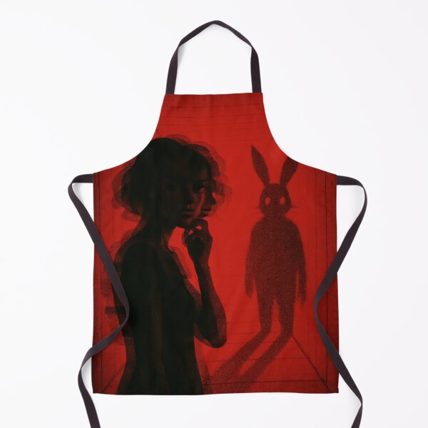 Item preview, Red Hallway Rabbit Surreal Mystery designed and sold by Cine8.