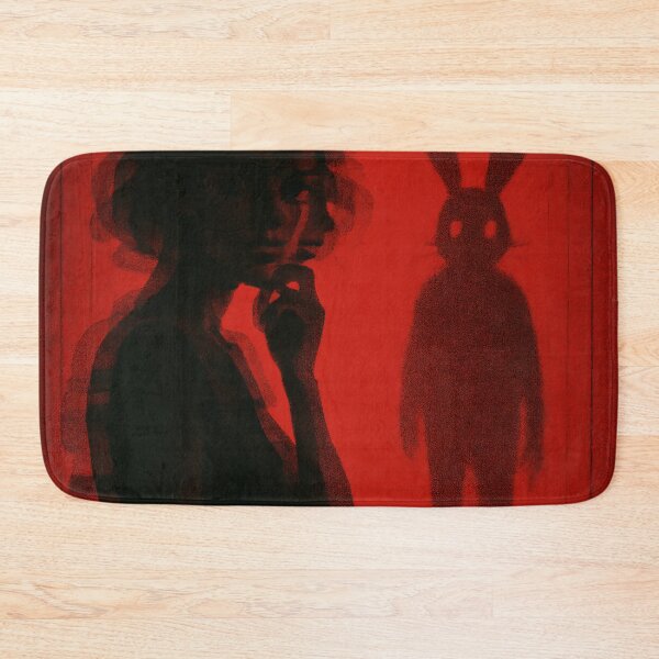 Item preview, Red Hallway Rabbit Surreal Mystery designed and sold by Cine8.
