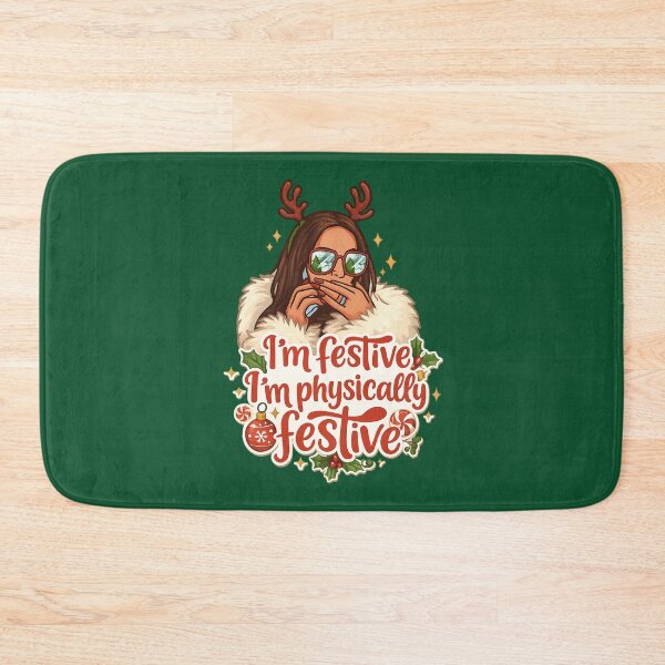 Item preview, “I’m Festive, I’m Physically Festive” - Lisa Inspired RHOSLC Christmas Design designed and sold by GirlyPopped.