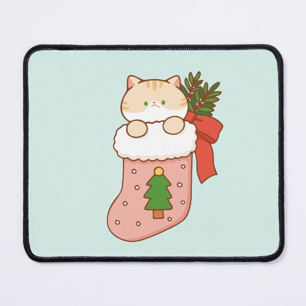 Item preview, Cat in Christmas Stocking designed and sold by salposi.
