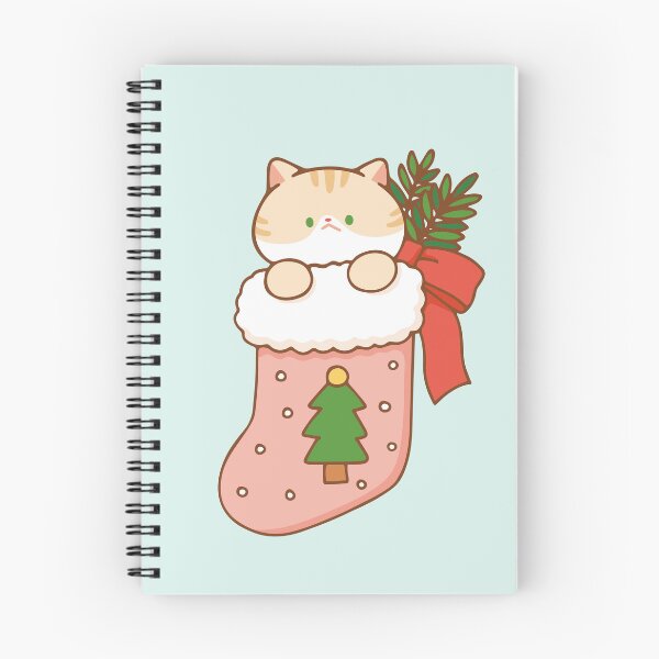 Item preview, Cat in Christmas Stocking designed and sold by salposi.