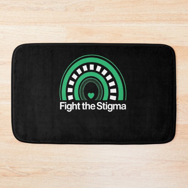 Item preview, Mental Health Awareness Heart Green Ribbon designed and sold by SiegridOffical.