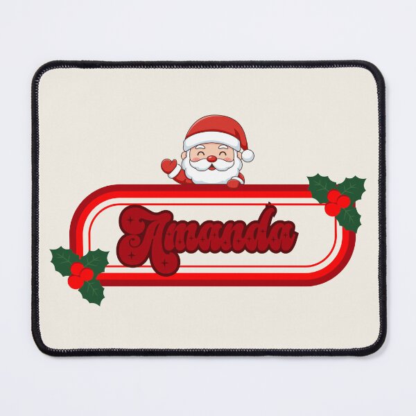Item preview, Amanda and Santa Claus designed and sold by ArtCraftLab.