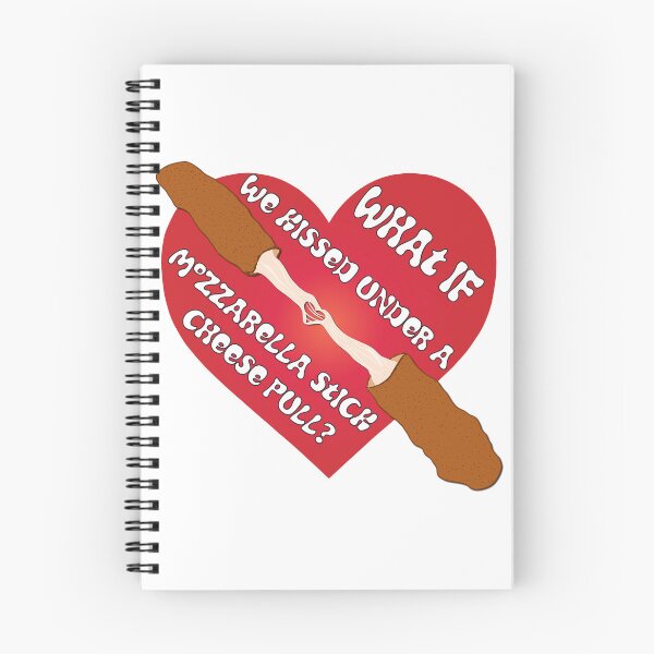 Item preview, What If We Kissed Under A Mozzarella Stick Cheese Pull? designed and sold by Uniq1.Arts.