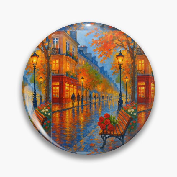 Item preview, Shining Streets of Paris – Nightlight Edition designed and sold by ArtesioByZaber.