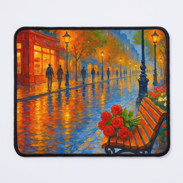 Item preview, Shining Streets of Paris – Nightlight Edition designed and sold by ArtesioByZaber.