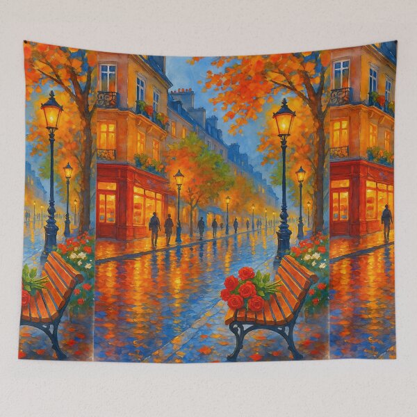 Item preview, Shining Streets of Paris – Nightlight Edition designed and sold by ArtesioByZaber.
