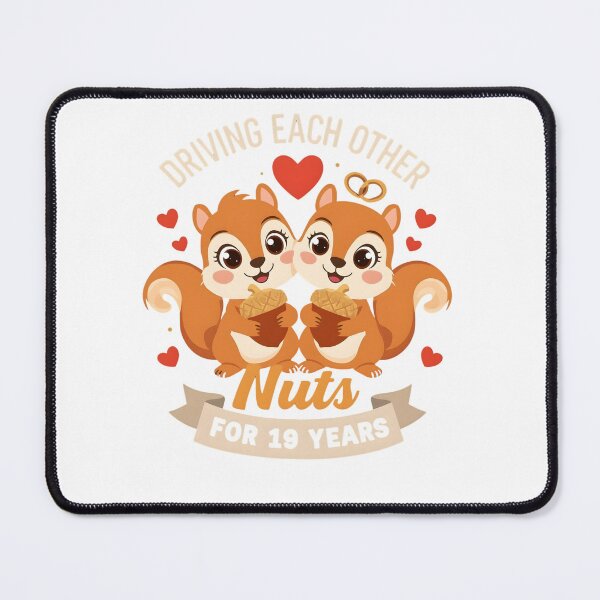 Item preview, Couples Married 19-Year Funny 19th Wedding Anniversary designed and sold by NewaveBoutique.