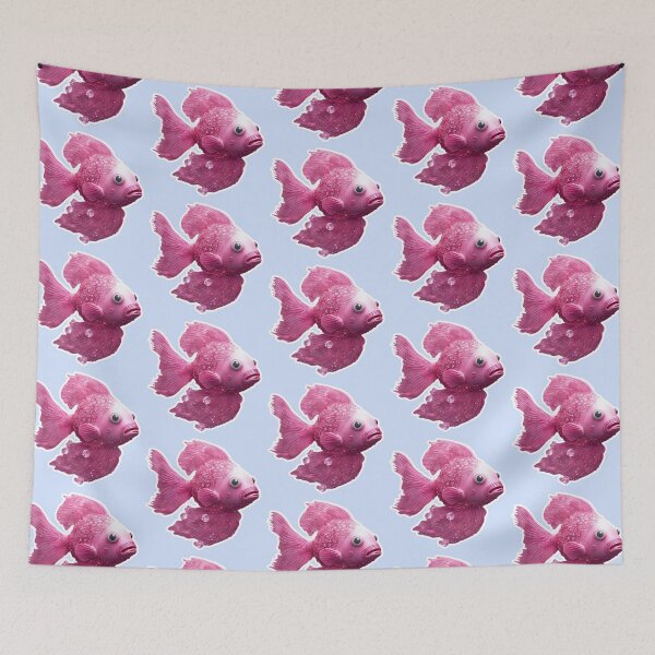 Item preview, Beautiful Pink Fish, Zodiac Water Sign Pisces designed and sold by Sugar Wisdom .
