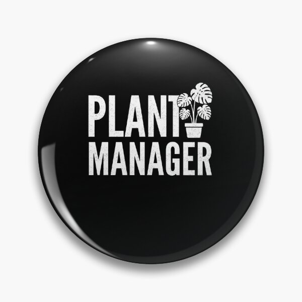 Item preview, Plant Manager Retro Funny Gardening Design designed and sold by FreshVibe Prints.