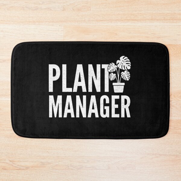 Item preview, Plant Manager Retro Funny Gardening Design designed and sold by FreshVibe Prints.