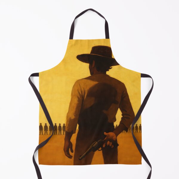 Item preview, Cowboy Sunset Standoff Western Art designed and sold by Cine8.