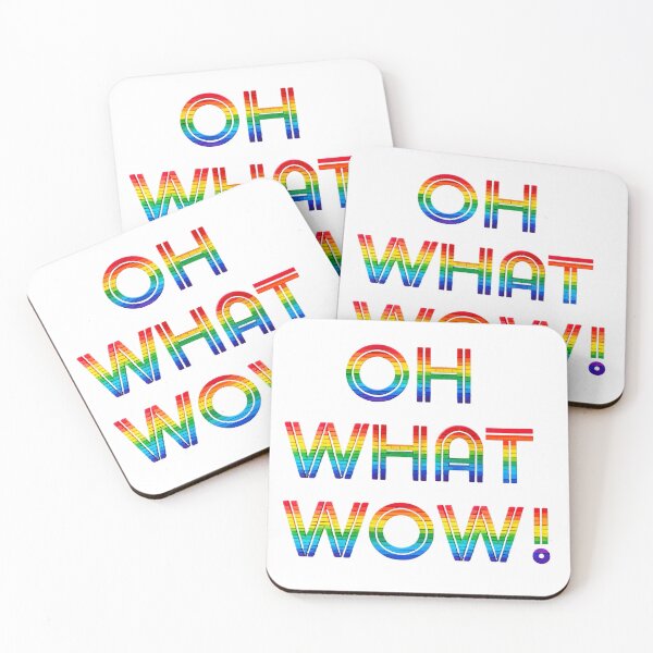 Item preview, Oh What Wow - rainbow type designed and sold by ABitOnTheSide.