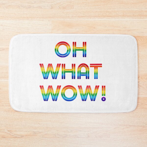 Item preview, Oh What Wow - rainbow type designed and sold by ABitOnTheSide.