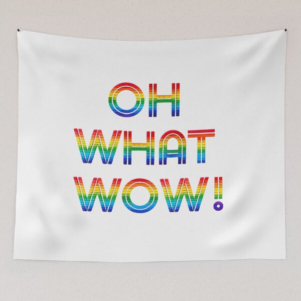 Item preview, Oh What Wow - rainbow type designed and sold by ABitOnTheSide.