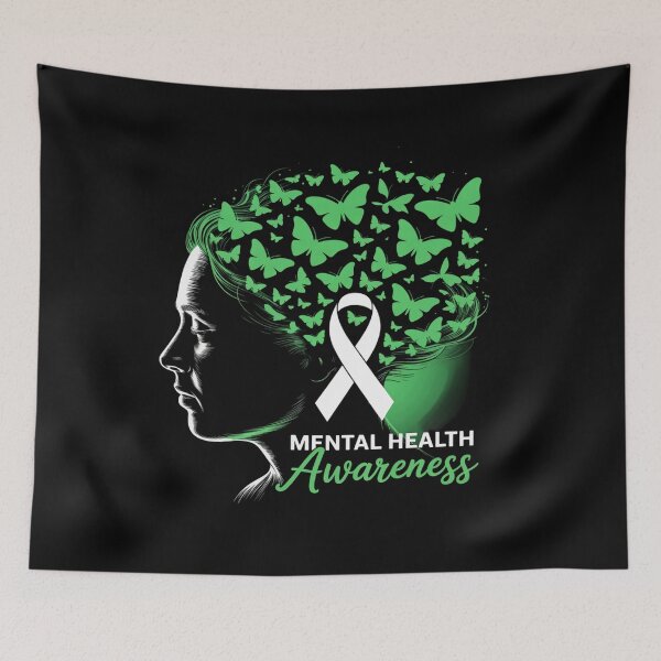 Item preview, Mental Health Awareness Ribbon designed and sold by SiegridOffical.