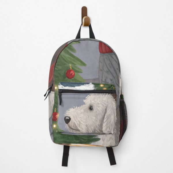 Item preview, Christmas Bedlington Terrier 10 designed and sold by AIfolklore.