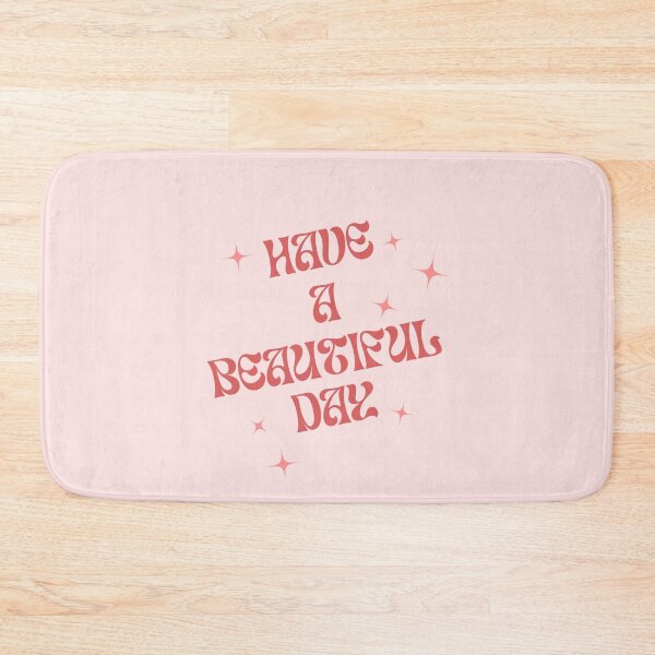 Item preview, Have a Beautiful Day - Cute Red Positive Quote designed and sold by VirellCo.