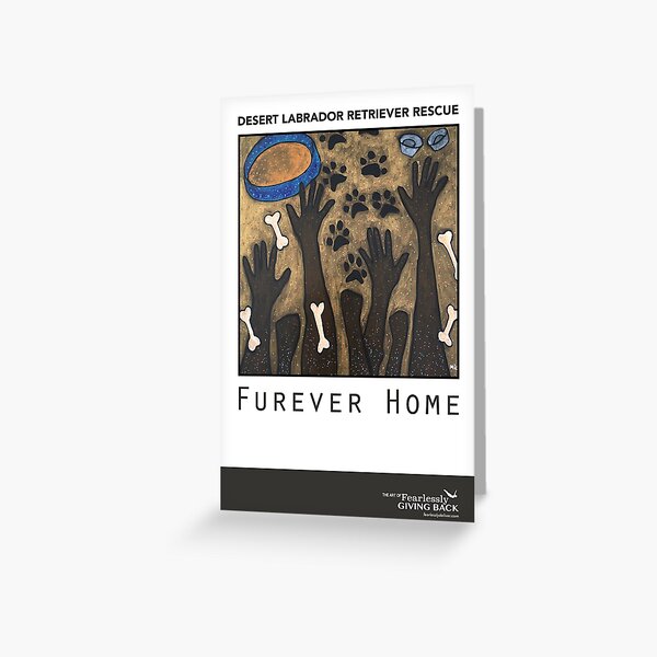 Furever Home Greeting Card