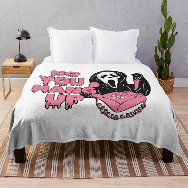 Item preview, Funny Halloween Quote – ‘Don’t You Hang Up’ Ghostface Design designed and sold by Tema EL.