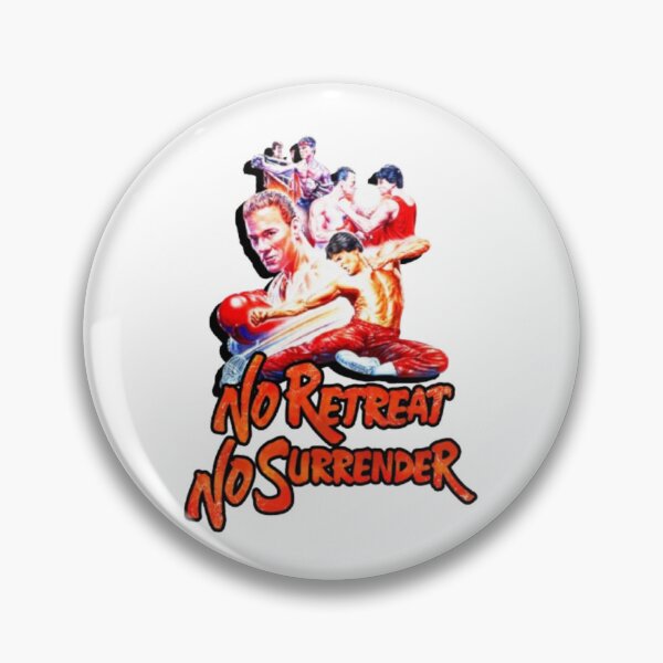 Item preview, No Retreat No Surrender – Sticker Art Style Poster 80s designed and sold by Wawan35200.