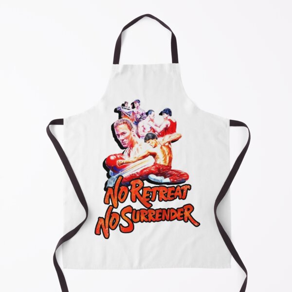 Item preview, No Retreat No Surrender – Sticker Art Style Poster 80s designed and sold by Wawan35200.