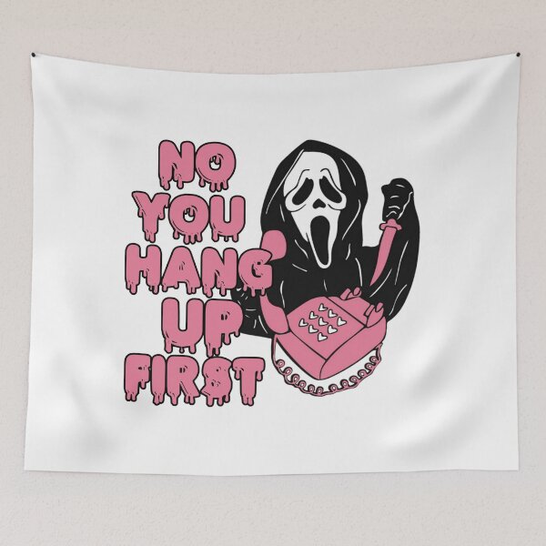 Item preview, No You Hang Up First Ghostface Funny Ghostface Funny Halloween Costume designed and sold by Tema EL.