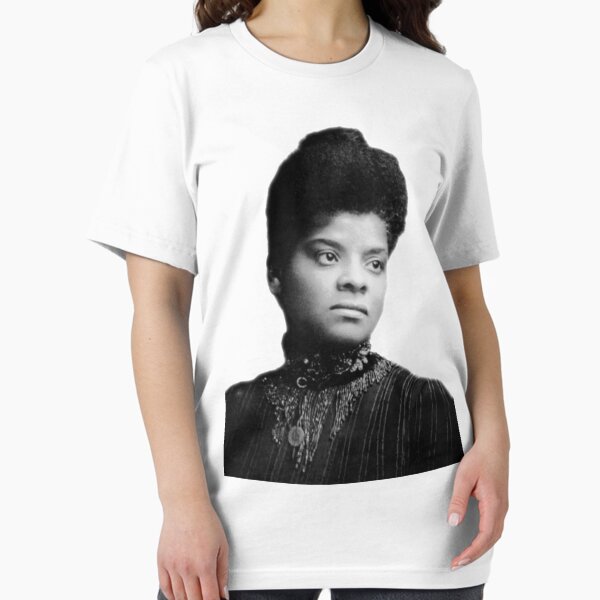 Vista previa del artículo con la obra «Ida B. Wells», diseñado y vendido por TrainWreckTees.