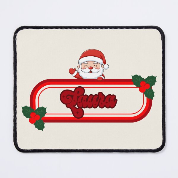 Item preview, Laura and Santa Claus designed and sold by ArtCraftLab.
