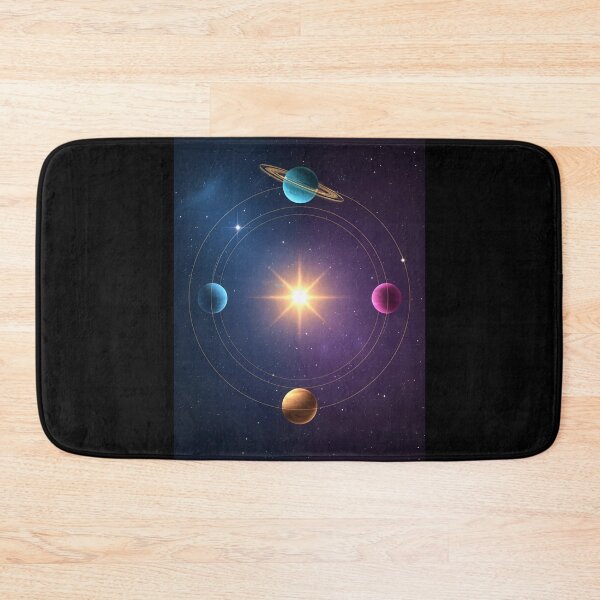 Item preview, Cosmic Ikigai Universe Spiritual Symbol designed and sold by ChicTrendz.