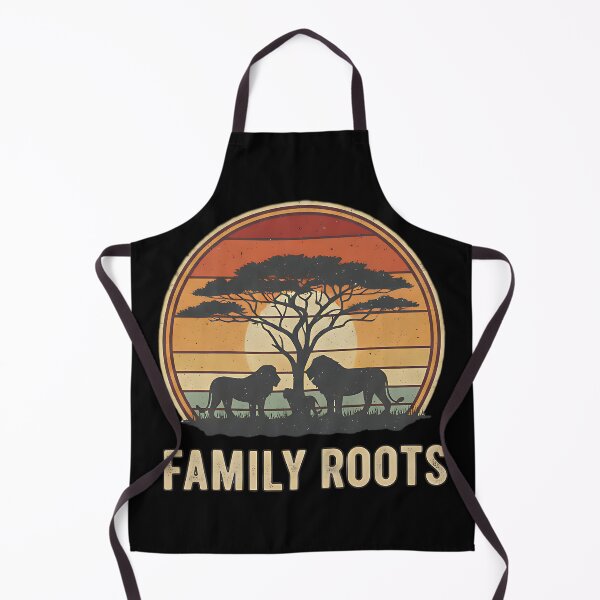 Item preview, African Sunset Lion Family Roots designed and sold by Silent Watch Threads..