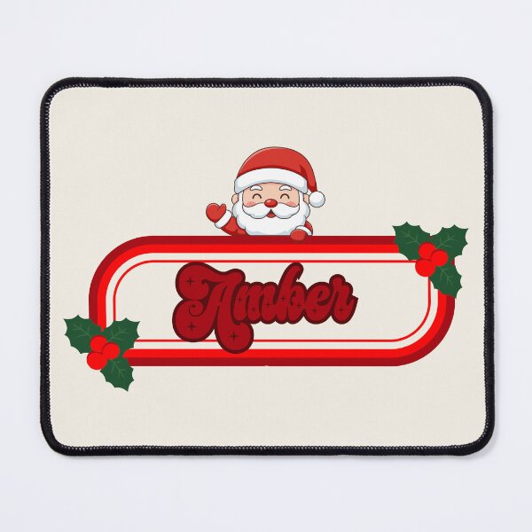 Item preview, Amber and Santa Claus designed and sold by ArtCraftLab.