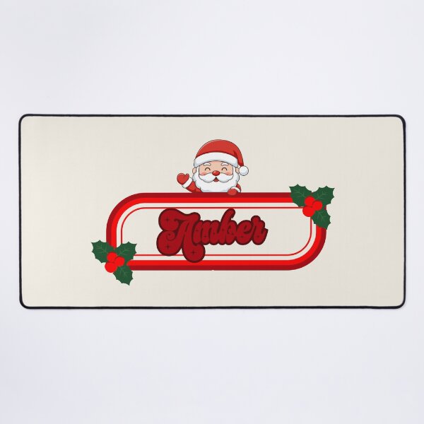 Item preview, Amber and Santa Claus designed and sold by ArtCraftLab.