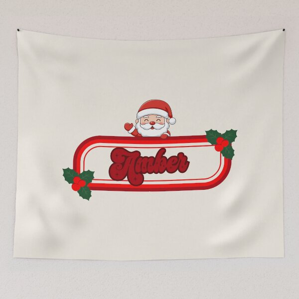 Item preview, Amber and Santa Claus designed and sold by ArtCraftLab.