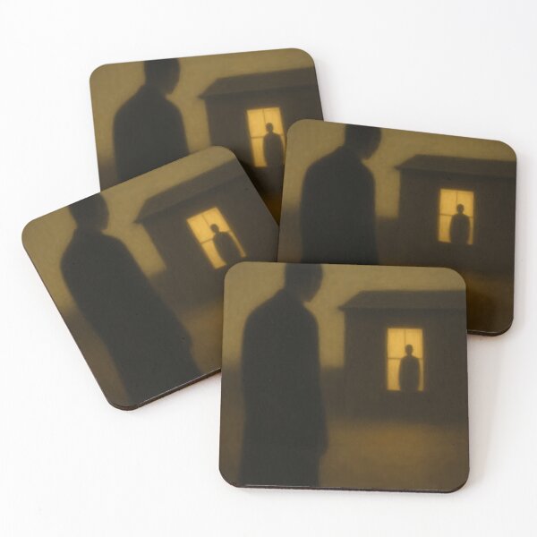 Item preview, Mirror Door Reflection Doppelganger Art designed and sold by Cine8.