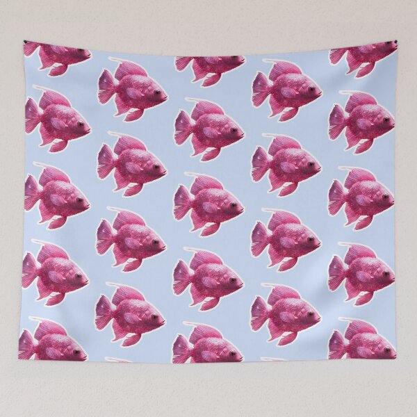 Item preview, Beautiful Pink Fish, Zodiac Water Sign Pisces designed and sold by Sugar Wisdom .