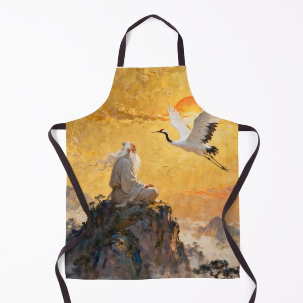 Item preview, The Sage and the White Crane designed and sold by HofTao.